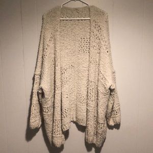 Free People oversized cardigan